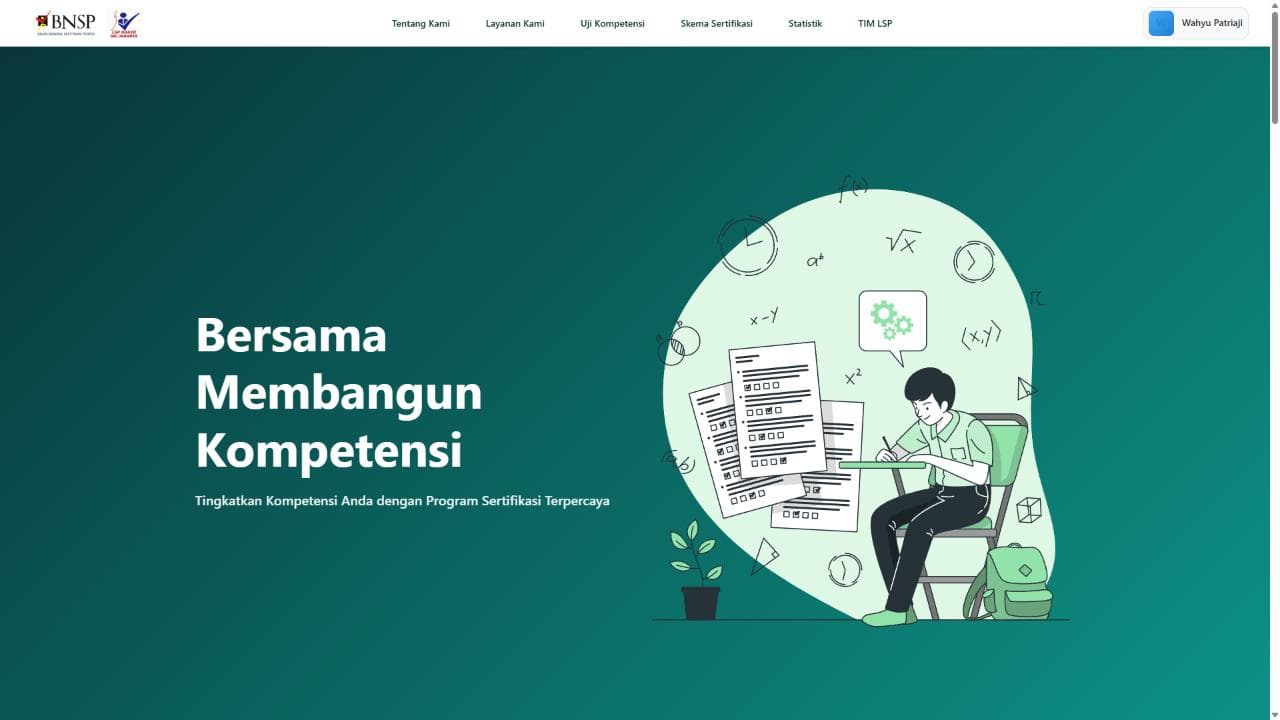 LSP Naker Jakarta Portal
